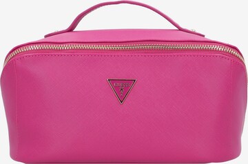Beauty case di GUESS in rosa: frontale