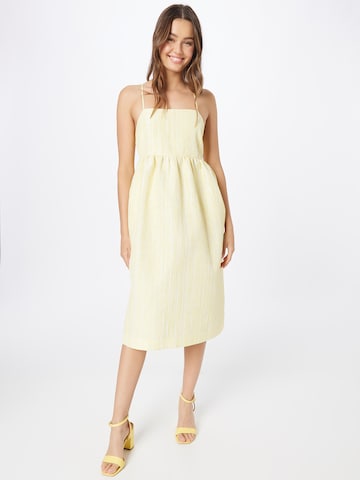 Crās - Vestido de verão 'Sadie' em amarelo: frente