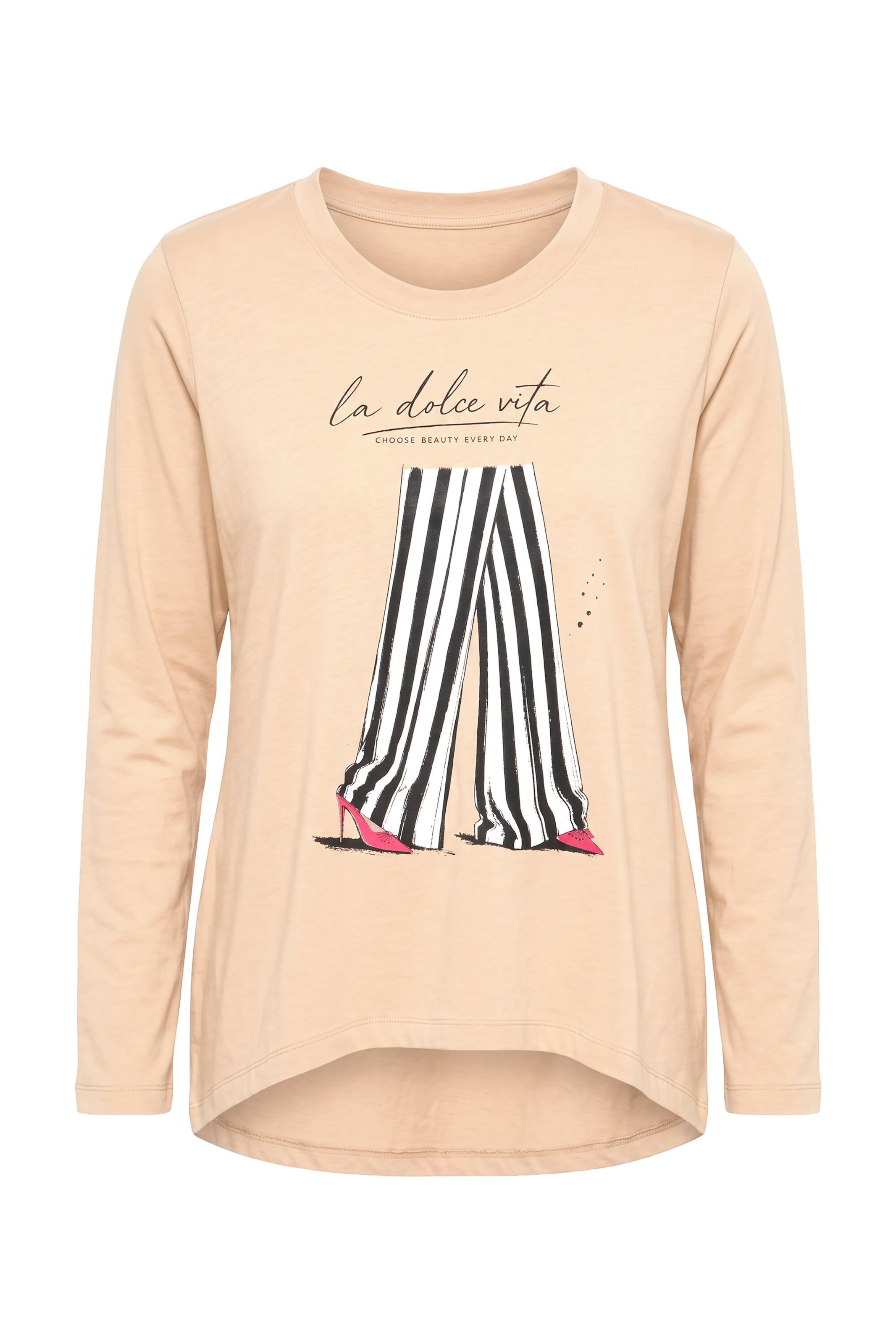 MIAMODA Shirt in Beige: Vorderseite