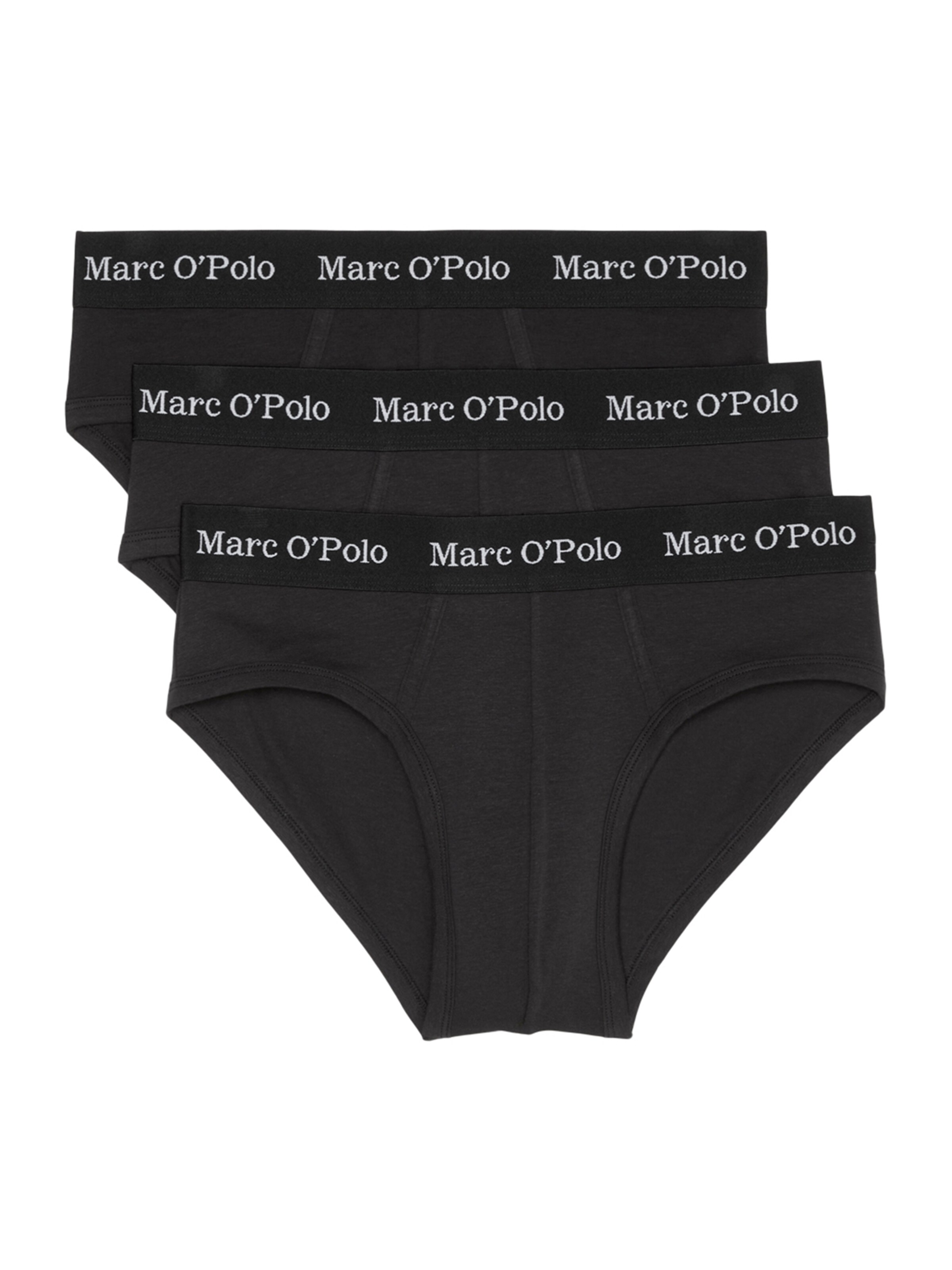 Marc O'Polo Slip 'Essentials' in Schwarz: Vorderseite