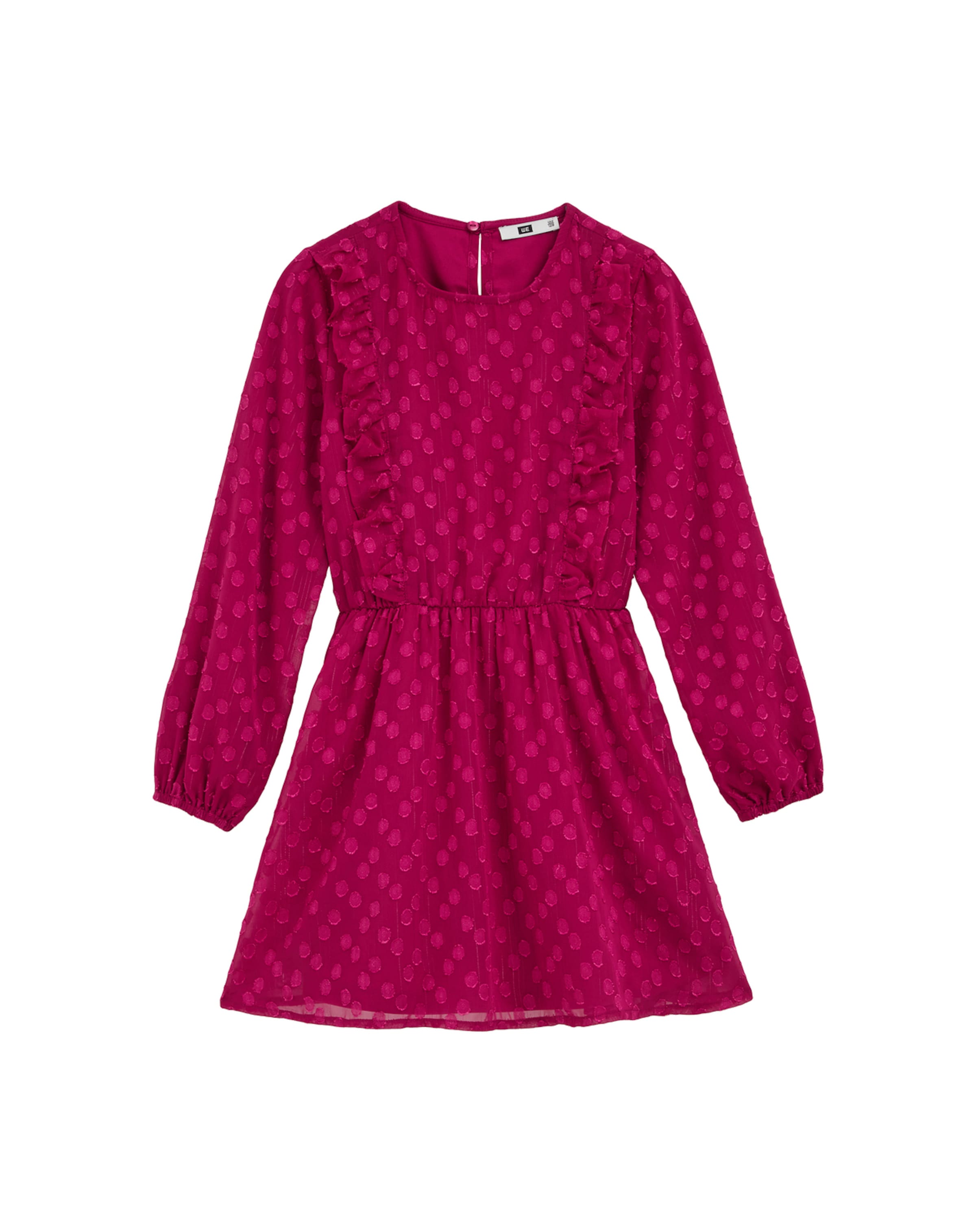 Abito di WE Fashion in rosa: frontale