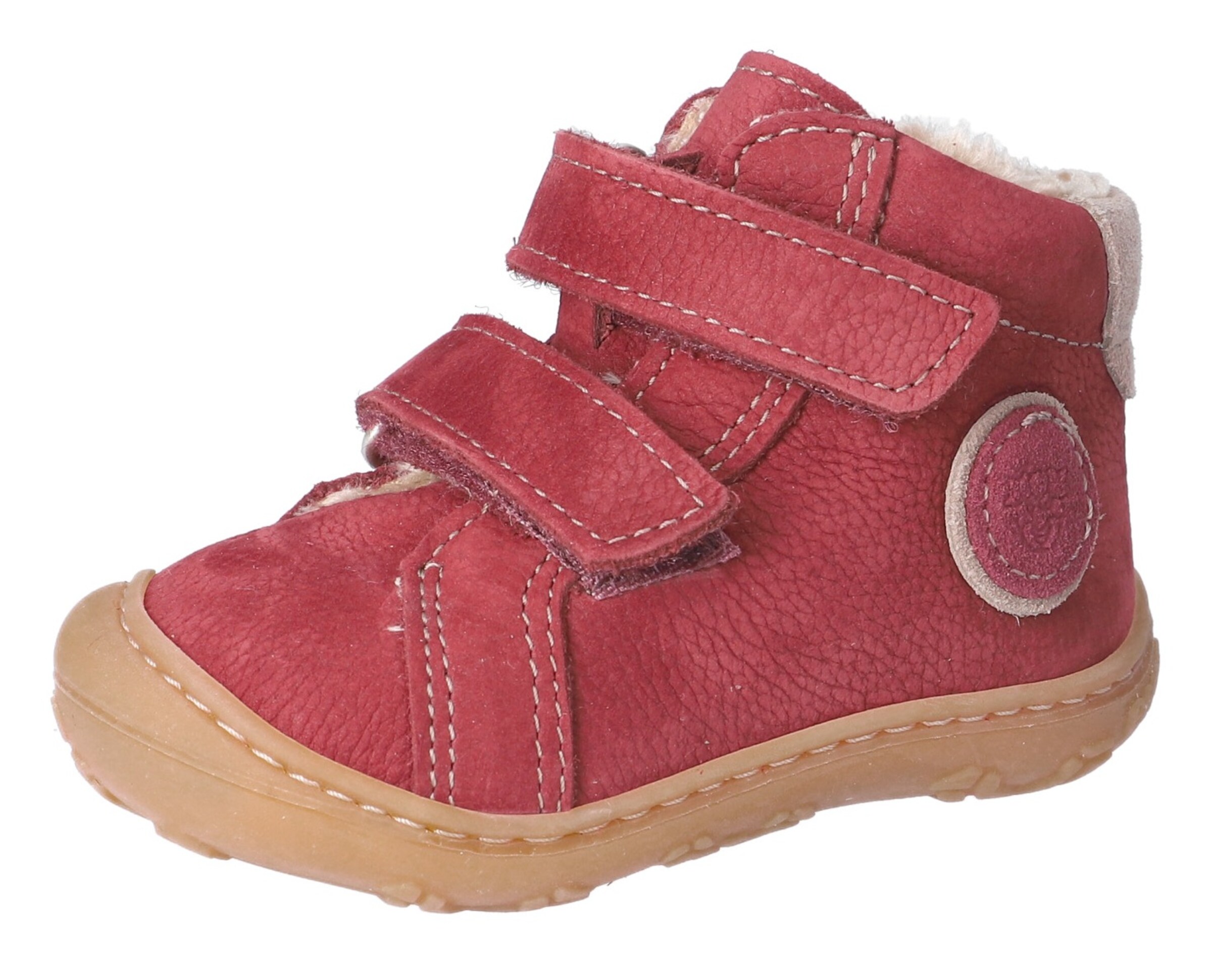 PEPINO by RICOSTA First-Step Shoes in Red: front