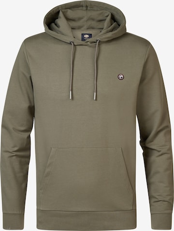 Petrol Industries Sweatshirt 'Tetlin' in Grün: Vorderseite