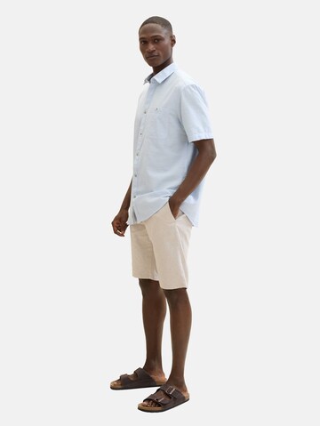 TOM TAILOR Regular Shorts in Beige