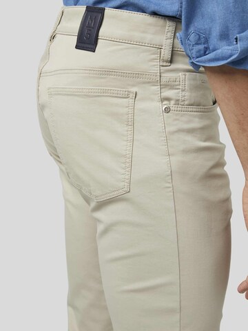 MEYER Slimfit Broek in Beige