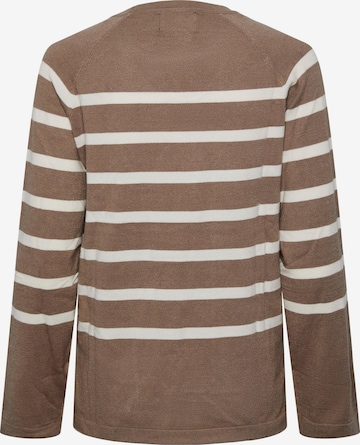 PIECES Sweater in Brown