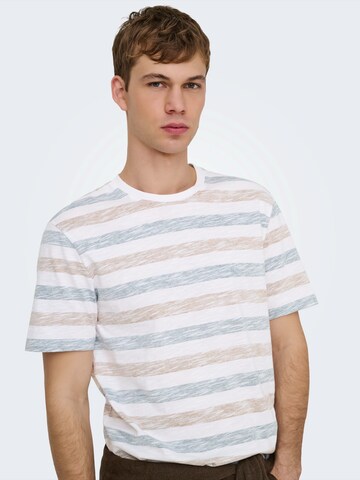 Only & Sons Футболка 'ONSMATHI' в Белый