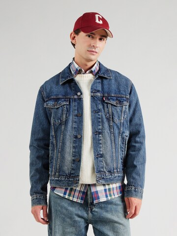 LEVI'S ® Between-season jacket 'Trucker' in Blue: front