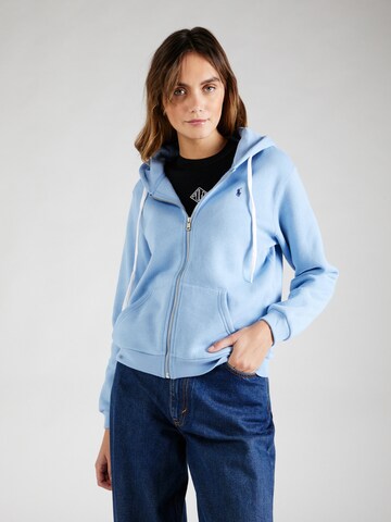 Polo Ralph Lauren Sweatjacke in Blau: predná strana