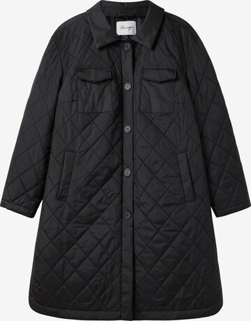 SHEEGO Between-Seasons Coat in Black: front