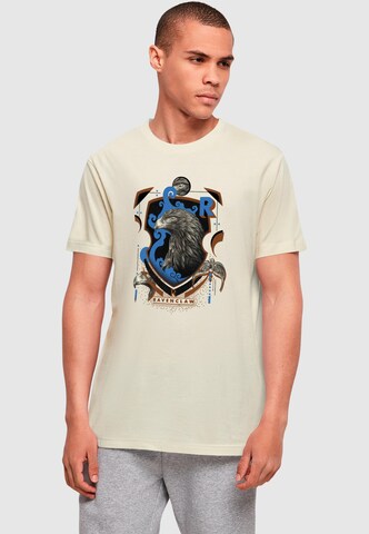 ABSOLUTE CULT T-Shirt 'Harry Potter - Ravenclaw Shield' in Beige: Vorderseite