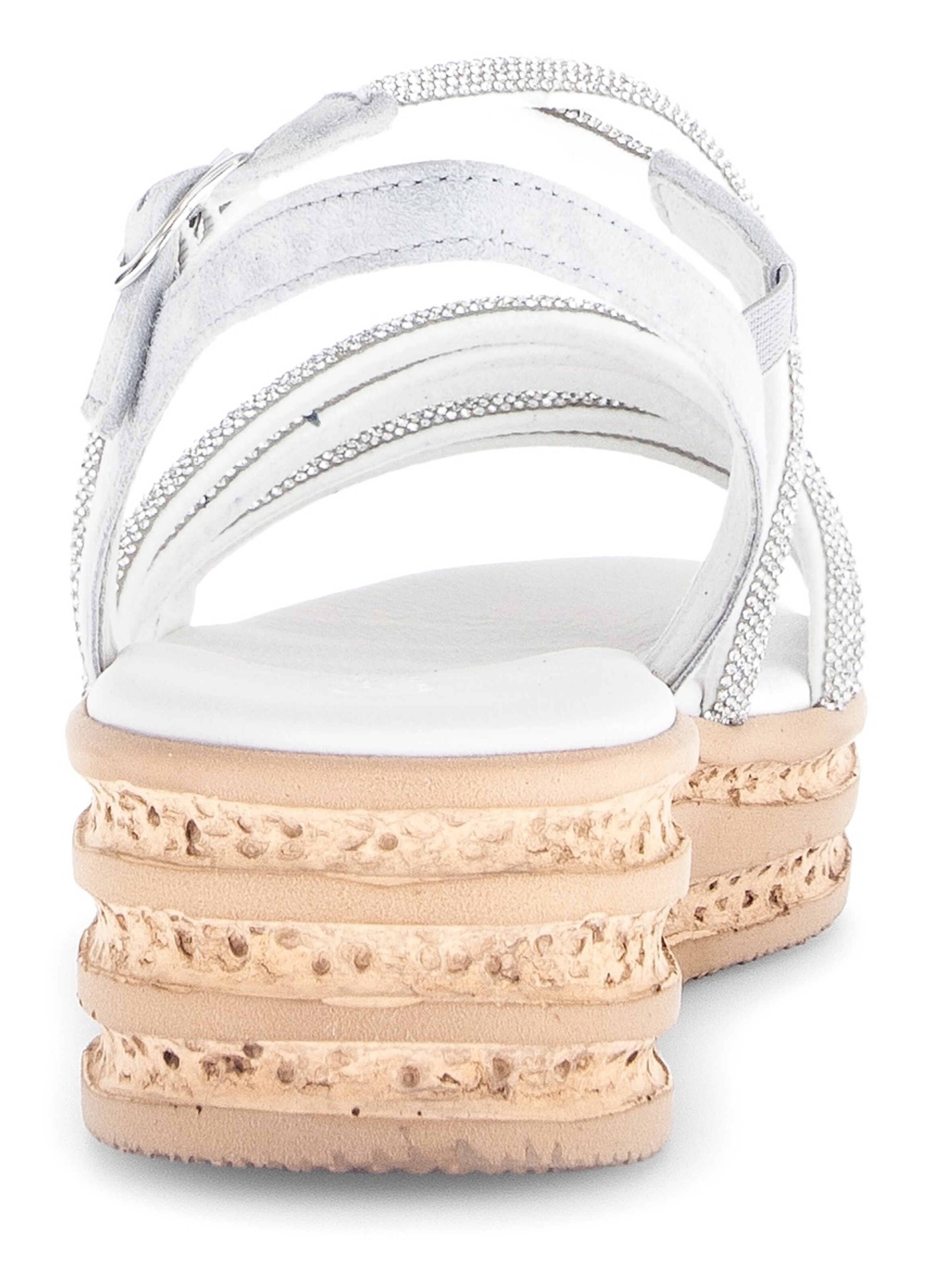 GABOR Sandale in Silber