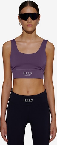 HALO Sports top in Purple: front