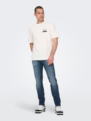 Only & Sons Slim fit Jeans 'ONSLoom' in Blue