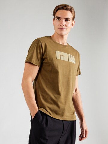 G-STAR T-Shirt in Grün: Vorderseite