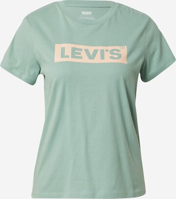 LEVI'S ® Shirt 'The Perfect Tee' in Groen: voorkant