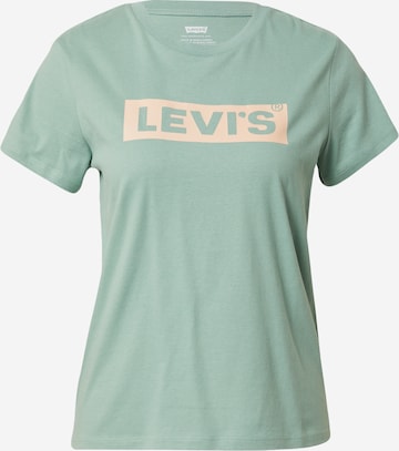 LEVI'S Koszulka 'The Perfect' w kolorze zielony: przód