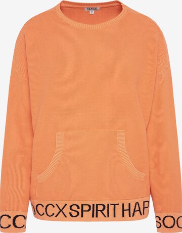 Soccx Sweater in Orange: front