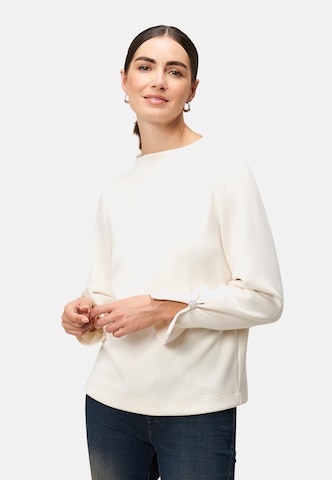 zero Sweatshirt in Weiß: Vorderseite
