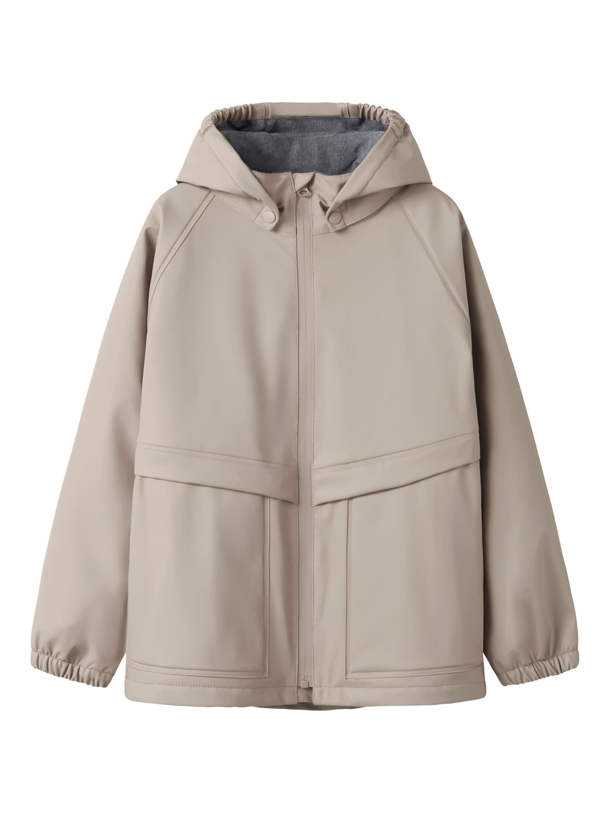 NAME IT - Chaqueta funcional 'Dry10' en gris: frente