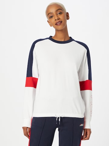FILA Athletic Sweatshirt 'Paulina' in White: front