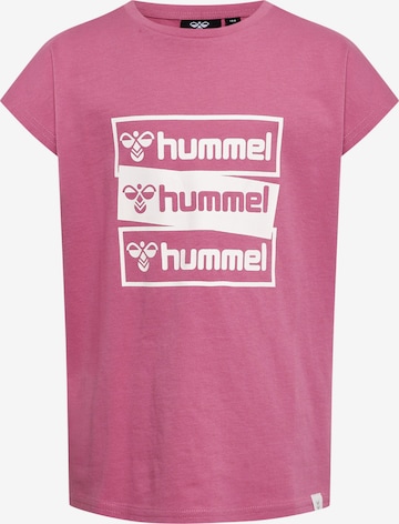 T-Shirt Hummel en rose : devant