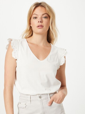 ESPRIT - Camiseta en blanco: frente