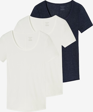 SCHIESSER Onderhemd 'Personal Fit' in Blauw: voorkant