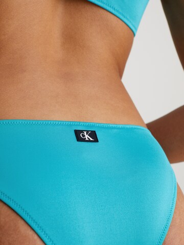 Calvin Klein Swimwear Bikinihose in Blau