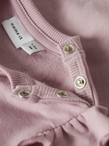 NAME IT Sweatshirt 'NBFSOUND' i lila