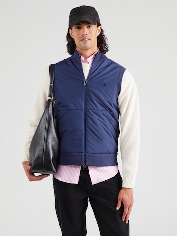 Vestă de la Polo Ralph Lauren pe albastru: față