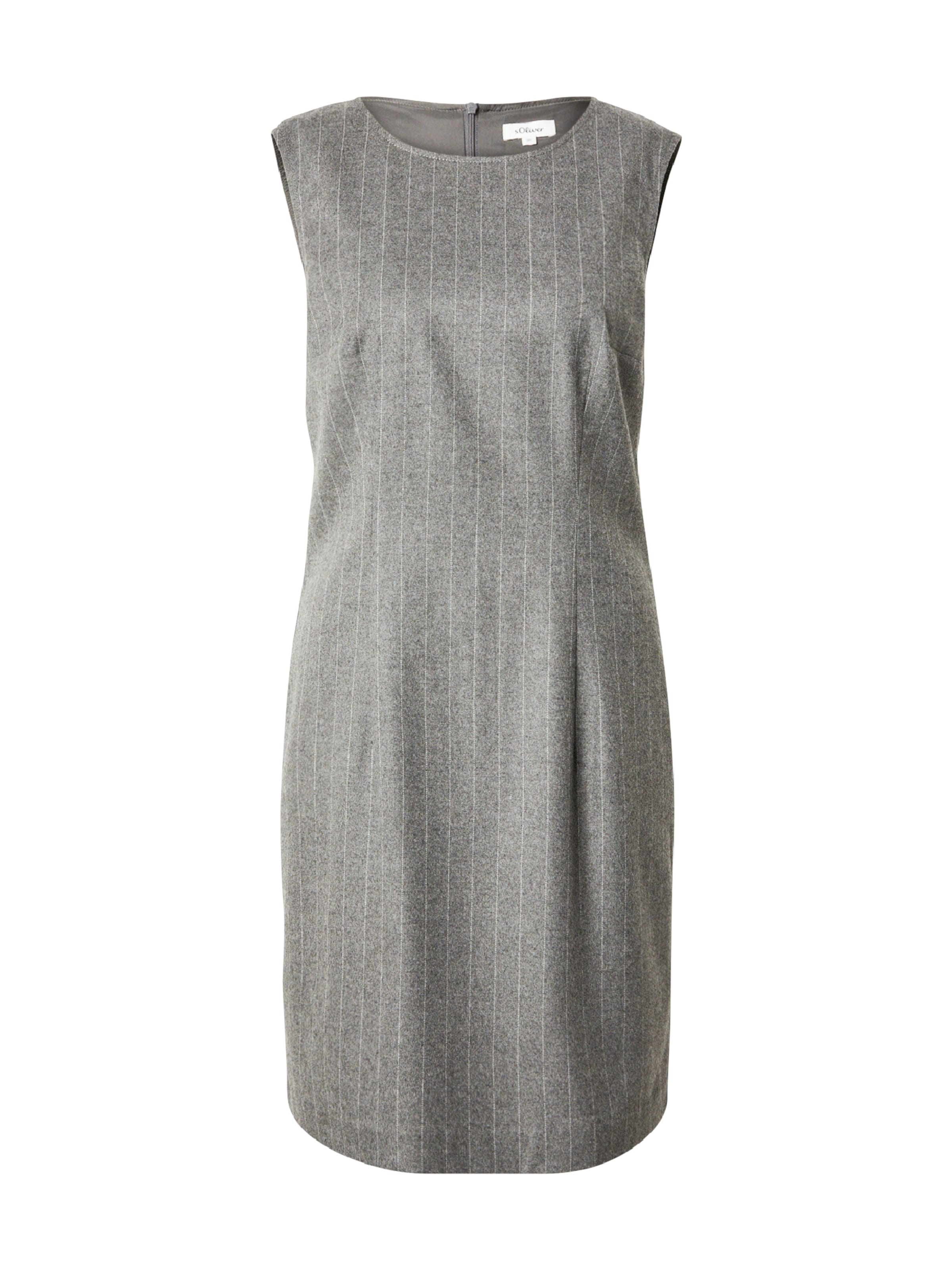 Robe fourreau s.Oliver en gris : devant