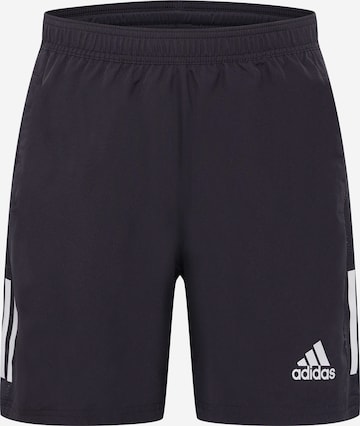 Regular Pantalon de sport 'Own the Run' ADIDAS PERFORMANCE en noir : devant