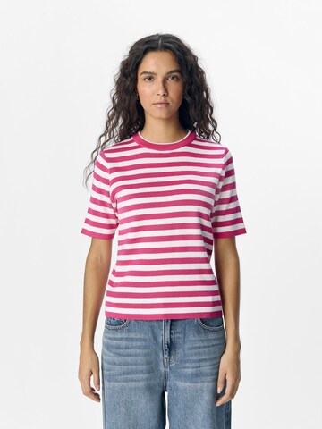 OBJECT Sweater 'OBJEster' in Pink: front