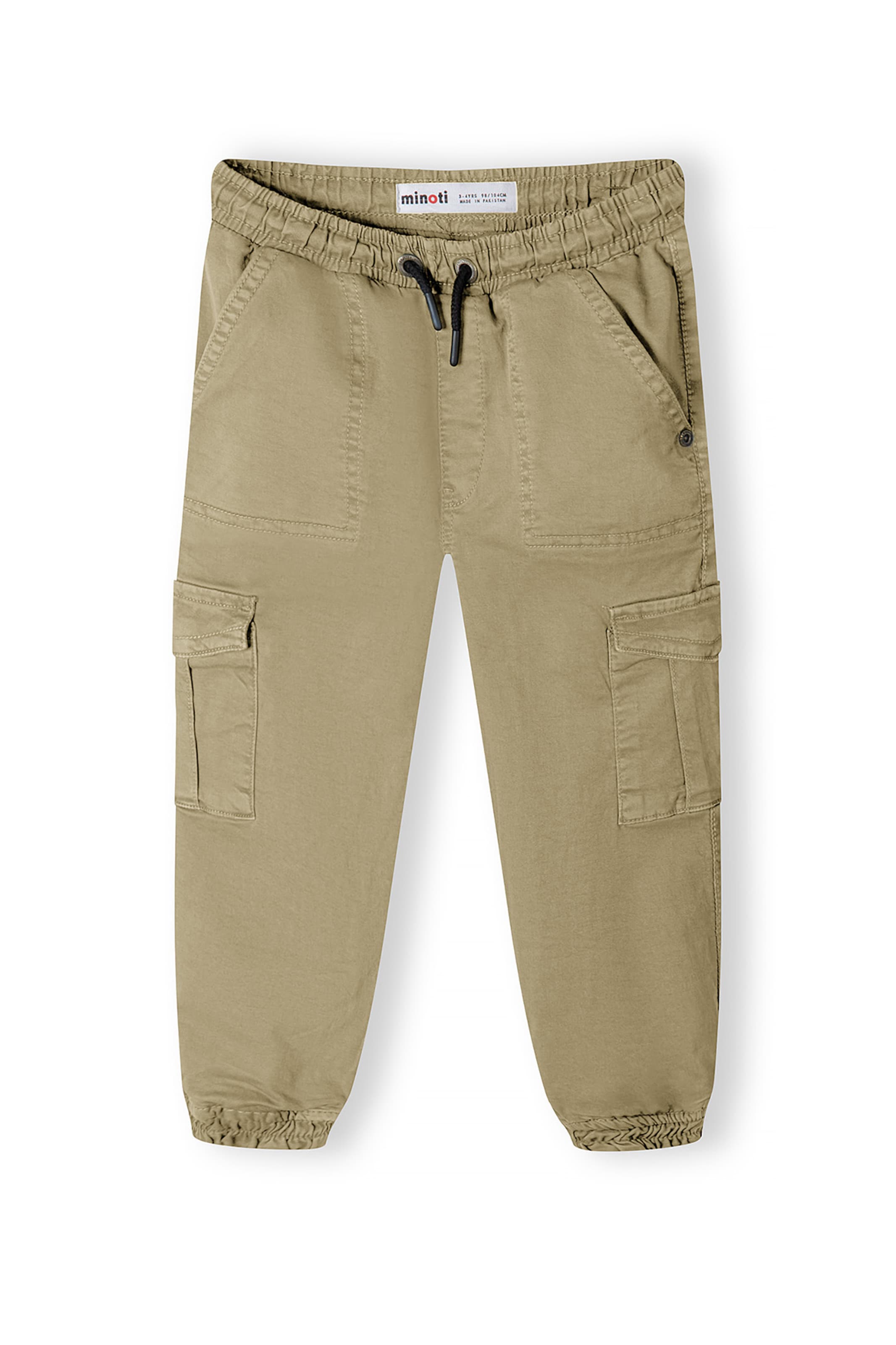 MINOTI Normální Kalhoty – béžová: přední strana