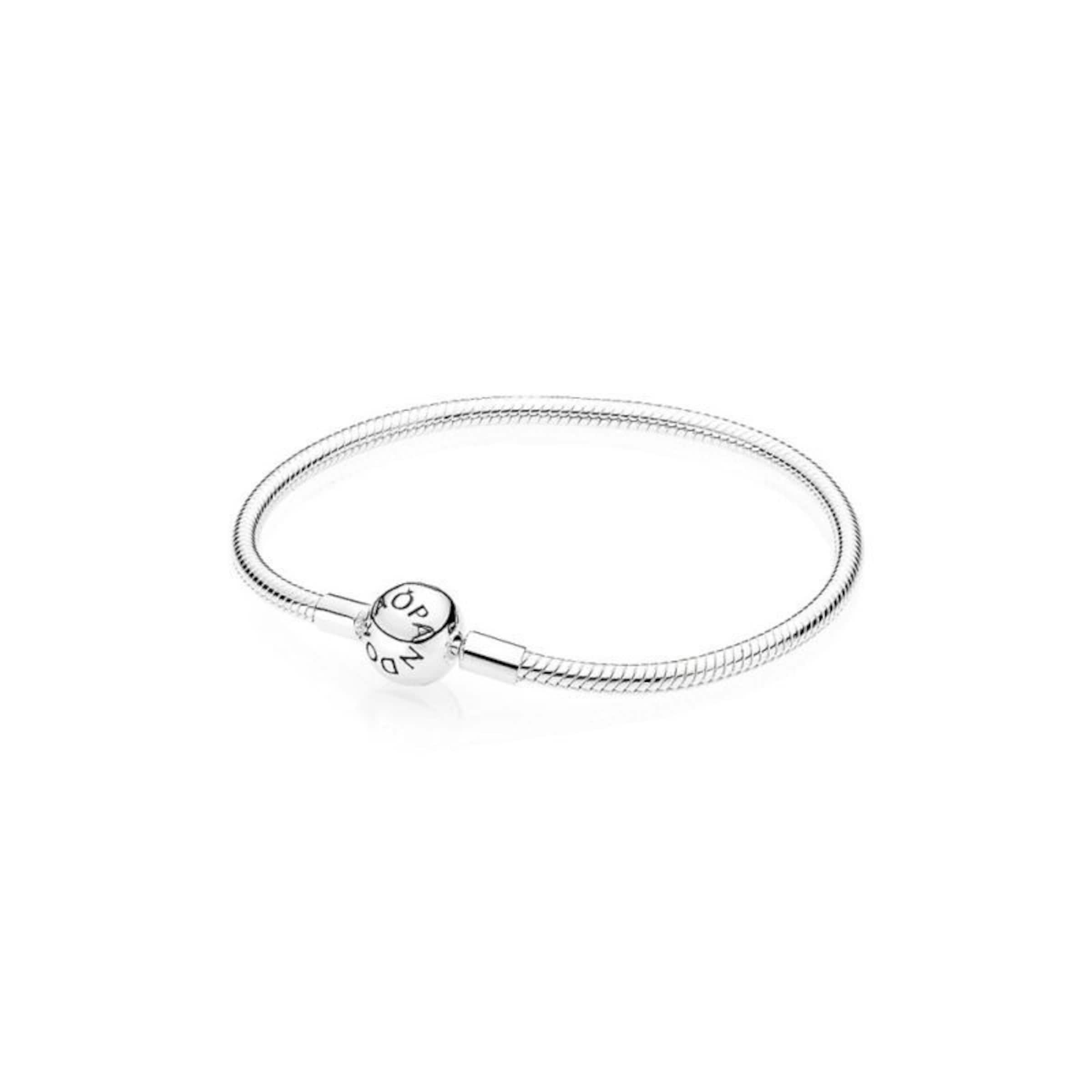 Pandora Armband in Silber: Vorderseite