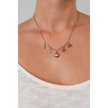 PURELEI Kette 'Underwater World' in Gold: Vorderseite