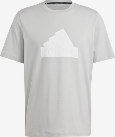 ADIDAS SPORTSWEAR Λειτουργικό μπλουζάκι 'Future Icons' σε ανοικτό γκρι / λευκό, Άποψη προϊόντος