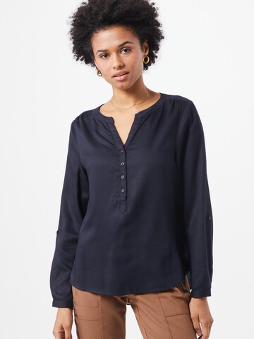 Camicia da donna 'Bamika' di STREET ONE in blu: frontale