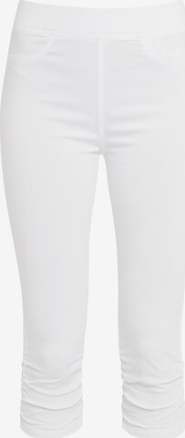 b.young Slimfit Broek in Wit: voorkant