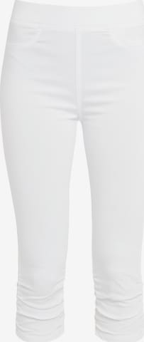 b.young Slim fit Pants in White: front