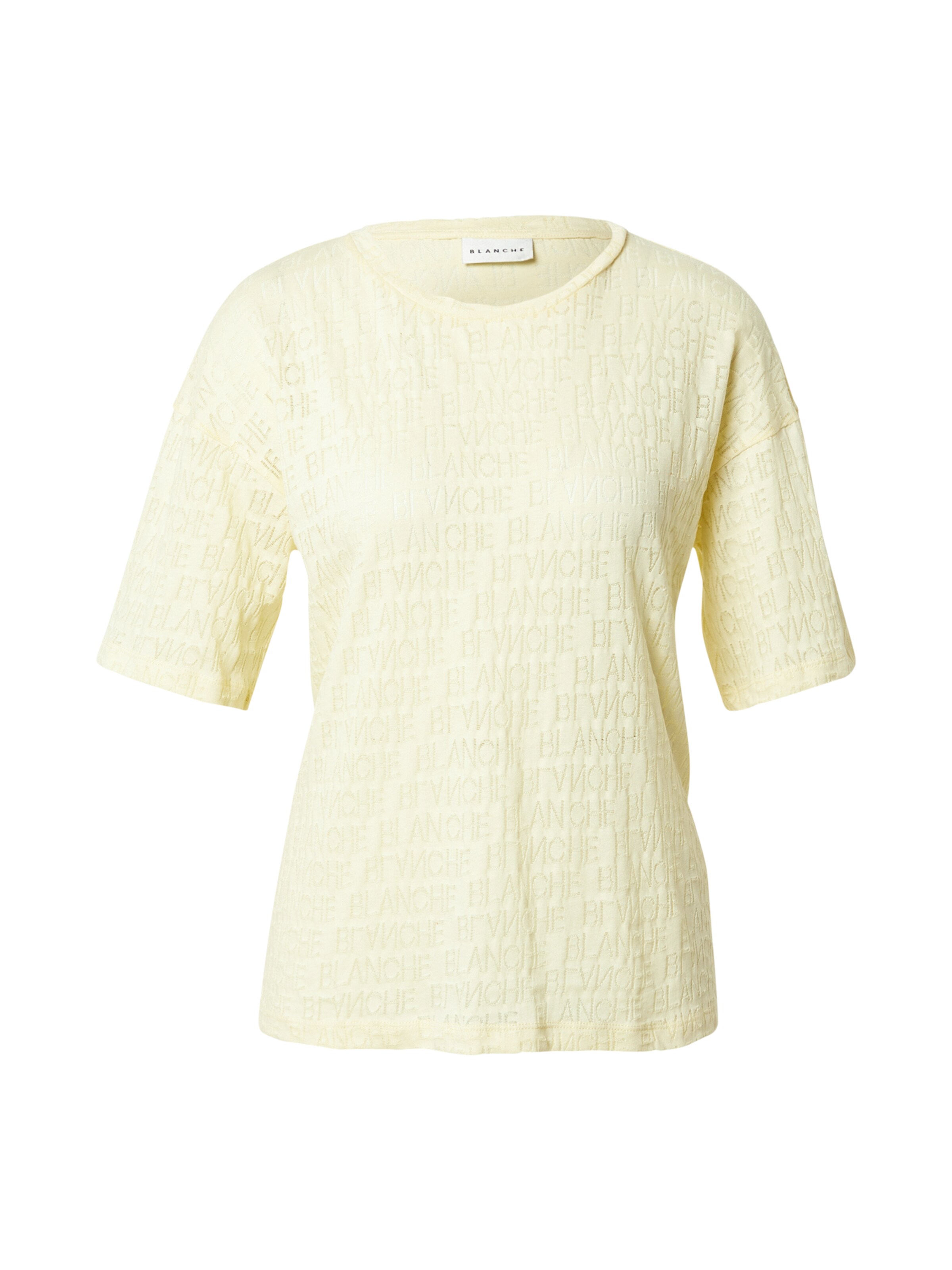 Frauen Shirts & Tops Blanche T-Shirt 'Lugga' in Pastellgelb - UV92251