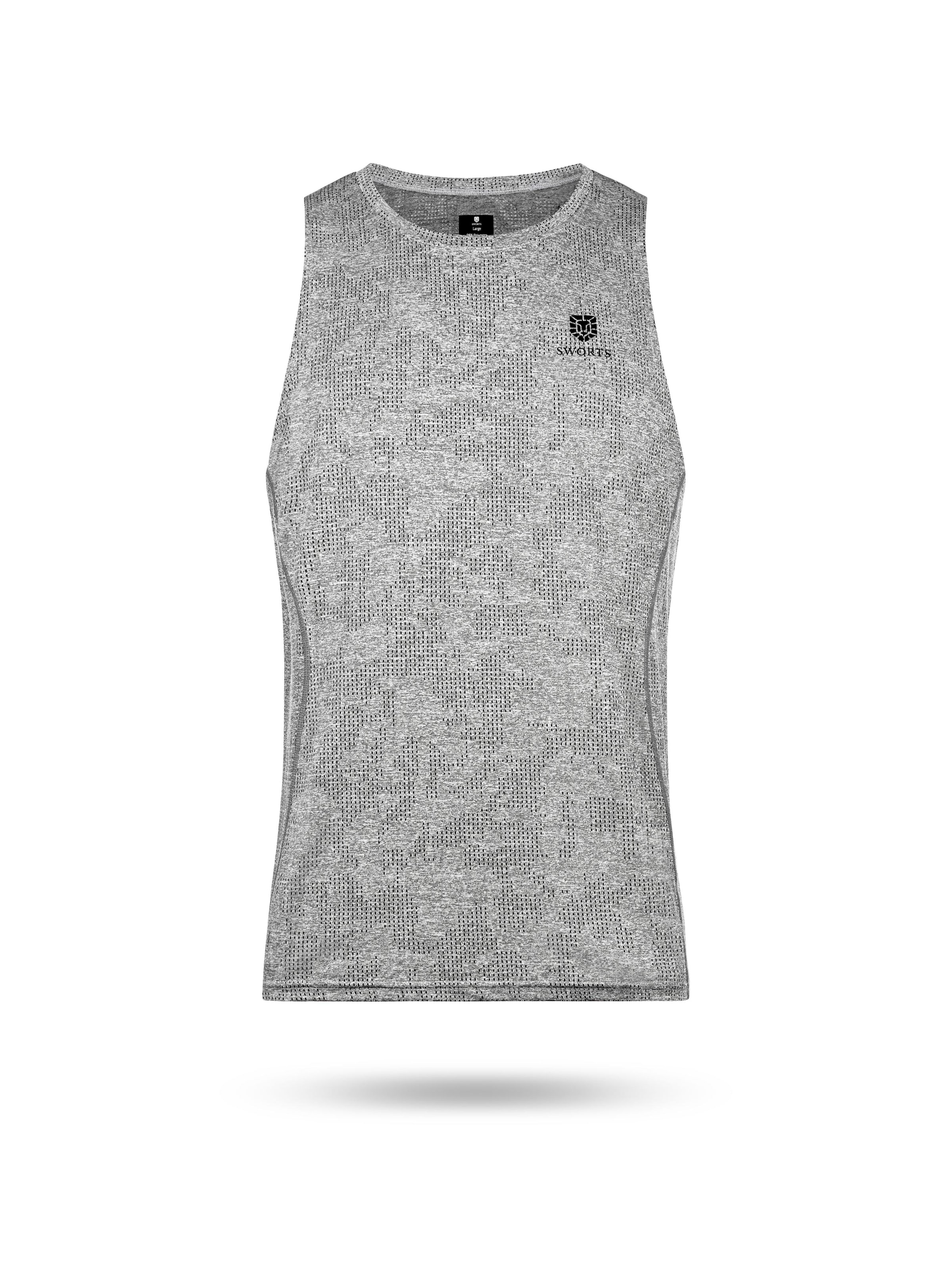 SWORTS Performance shirt 'Oxygen' in Grey: front