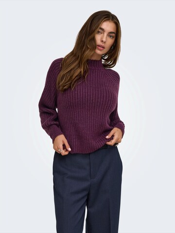 ONLY Sweater 'ONLKALIBU' in Purple: front