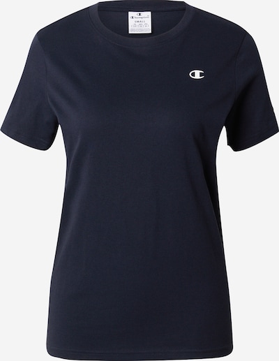 Champion Authentic Athletic Apparel T-shirt en bleu marine / blanc, Vue avec produit