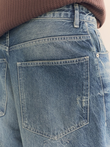 Pull&Bear Normální Džíny – modrá