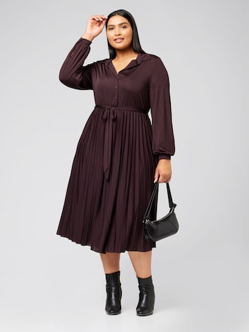 Guido Maria Kretschmer Curvy - Vestido camisero 'Erika' en negro