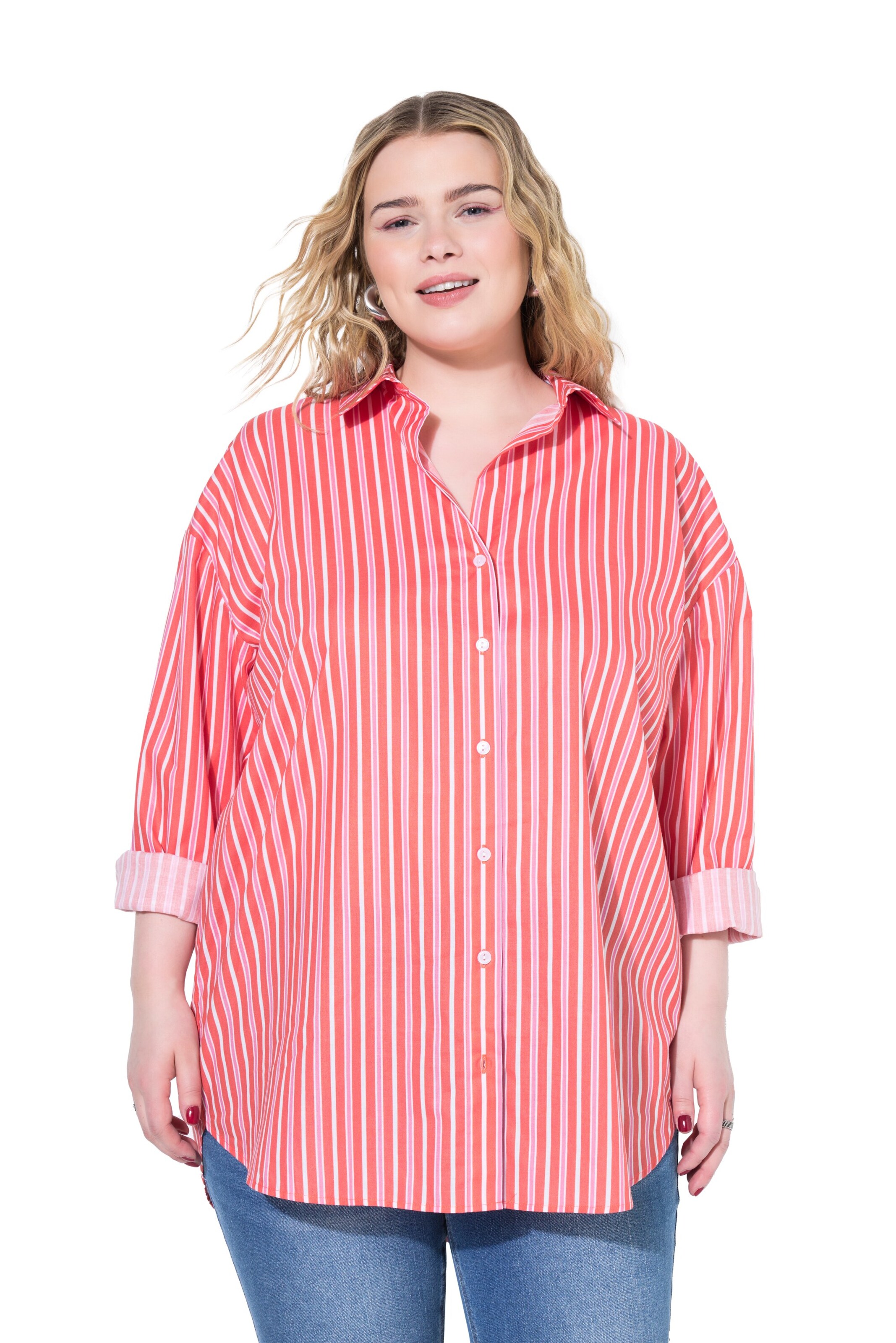 Studio Untold Blouse in Rood: voorkant