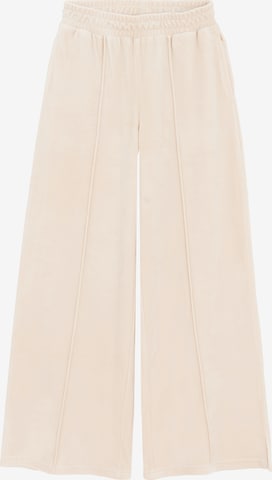 Cool Club Wide Leg Housut värissä beige: etupuoli
