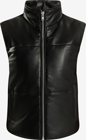 Gilet di DreiMaster Vintage in nero: frontale